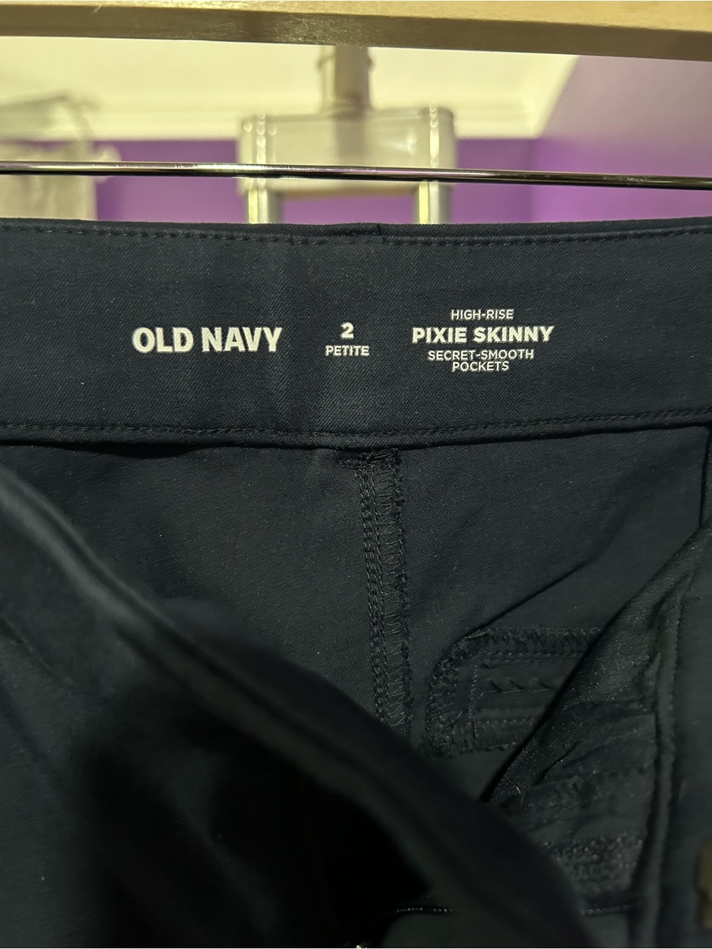 Lot of 7 Old Navy Women’s High Rise Pixie Skinny Size 2 Petite - Picture 9 of 16